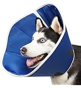 Dog Cone, Dog Cones for Small Medium Large Dogs, Cones for Puppies and Kittens After Surgery to S...