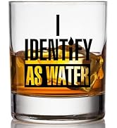 Funny Whiskey Glass Gift For Men - Bourbon Gifts for Men - Funny Retirement or Birthday Gifts for...