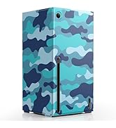 WOLIBEAR Magnetic Smart Wraps for Xbox Series X Console, Full Protection Protective Cover Case fo...