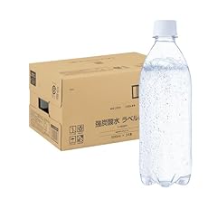 by Amazon Carbonated Water, Labelless, 16.9 fl oz (500 ml) x 24 Bottles, Mt. Fuji Strong Carbonated Water, Vanadium Contain…