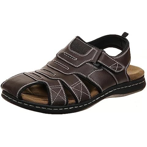 Dockers Men's Fisherman Sandal, Briar Cover