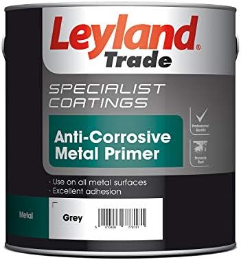 Leyland Trade Anti Corrosive Metal Primer - Grey 2.5L