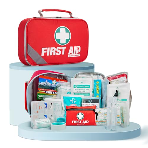 General Medi First Aid Kit (215 Piece) + Bonus 43 Piece Mini...