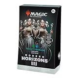 Magic: The Gathering Modern Horizons 3 Commander Deck - Tricky Terrain (100-Card Deck, 2-Card Collector Booster Sample Pack + Accessories)