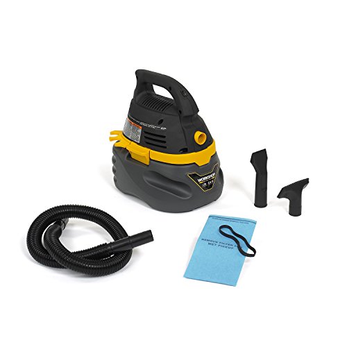 WORKSHOP Wet Dry Vac WS0250VA Compact, Portable Wet Dry Vacuum Cleaner, 2.5-Gallon Small Shop Vacuum Cleaner, 1.75 Peak HP Portable Vacuum