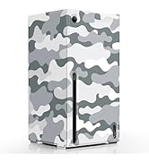 WOLIBEAR Magnetic Smart Wraps for Xbox Series X Console, Full Protection Protective Cover Case fo...