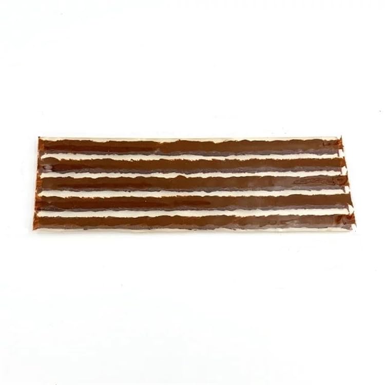 50PCS S-806 Tire puncture plug Tire Repair Seal String tubeless tyre seal strips ￠6 8inch brown 6mmX200mm