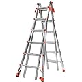 Little Giant Ladders, Velocity, M17, 9-15 foot, Multi-Position Ladder, Aluminum, Type 1A, 300 lbs weight rating, (15417-001)