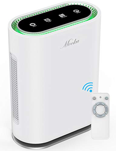 Mooka True HEPA+ Air Purifier, Large Room to 540 Sq Ft