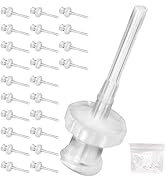 BOCOOLIFE Earwax Removal Tips - 100 Pack Ear Washer Disposable Tips, Replacement Ear Washer Tips,...