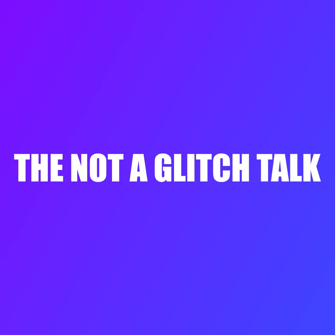 The Not a Glitch Talk