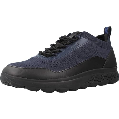 Geox U Spherica A, Scarpe da Ginnastica Uomo, Blu Dark Blue, 40 EU