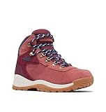 Columbia Women's Newton Ridge Plus Waterproof Amped, Beetroot/Deep Madeira, 5