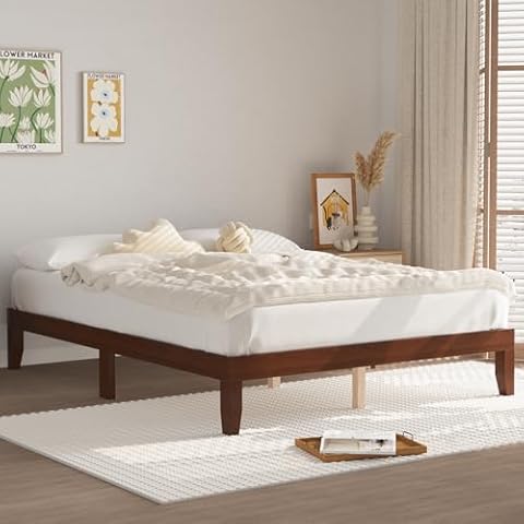 Twolike Queen Wood Bed Frame Cover