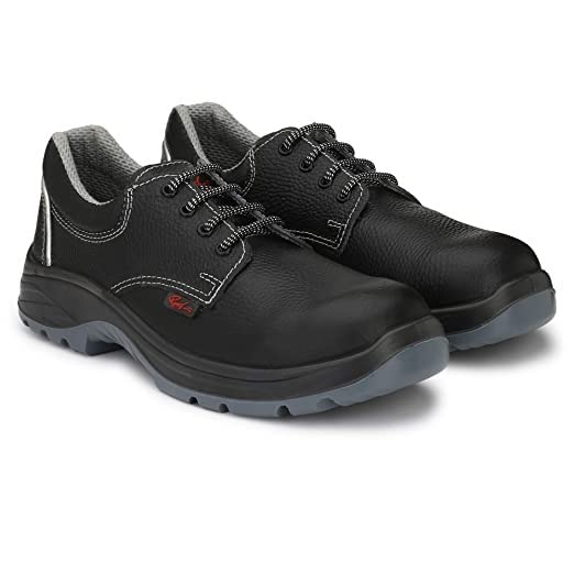 Ramer Bolt R Double Density PU Sole Safety Shoes with Steel Toe/Safety Shoes/Men Safety Shoes