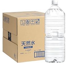 by Amazon Natural Water Labelless 2L x 9 Bottles