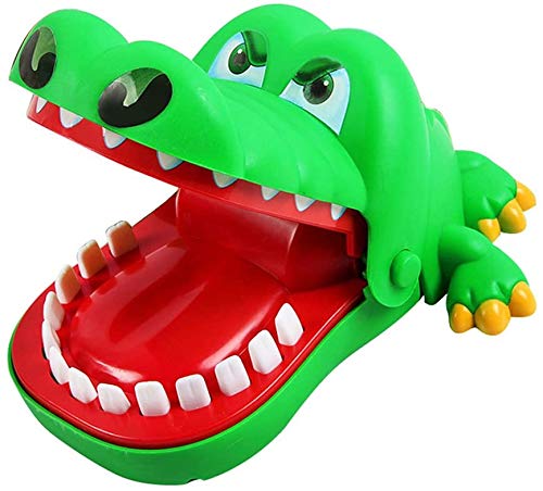 YYTFGRLarge crocodile bite finger toy shark teeth extraction game bite hand crocodile parent-child children tricky toy