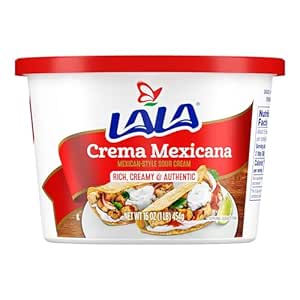 LALA Mexican Style Sour Cream, 16 oz