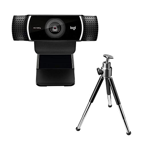 Logitech C922 Pro Stream Webcam, Streaming Veloce HD 1080p/30fps o 720...