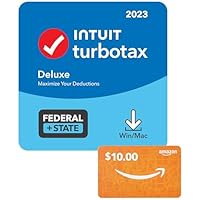 Intuit TurboTax Deluxe + State 2023 