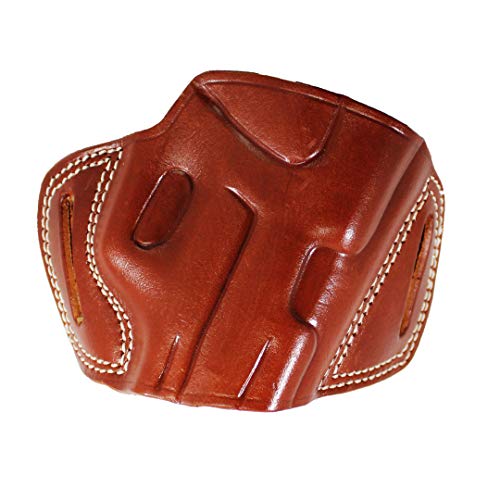 YT HOBBY Handmade Fast Draw Outside The Waist Band OWB Carry Leather Gun Holster (Brown - Right Hand, Taurus G2c, G2s and PT111 G2)