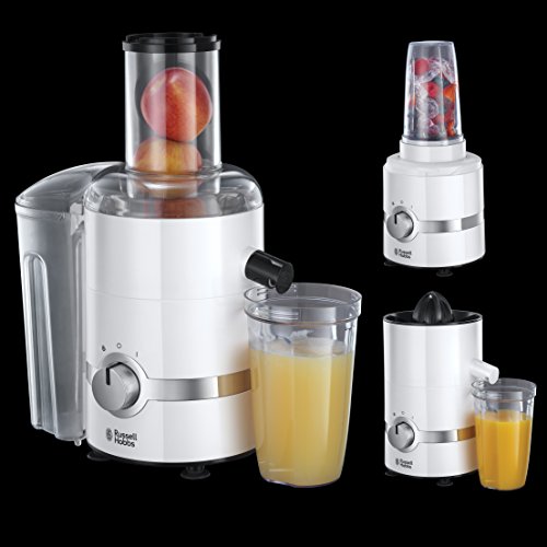 Russell Hobbs 3-in-1 Juicer, Press and Blender 22700 - White