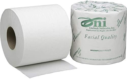 Skilcraft Toilet Tissue - 2-Ply, 550 Sheets per Roll, 40/Box (NSN5547678)