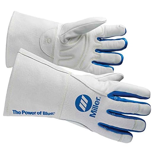 Miller 263333 Lined MIG Welding Glove, Large