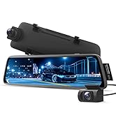 AUTO-VOX V5 Mirror Dash Cam 1080P Dual Dash Cam Front and Rear with Night Vision, Sepcial for RHD...