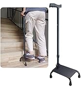 Aliseniors Stair Climbing Assist Cane - Half Step Stair Lift Aid for Seniors Stair Steady to Walk...