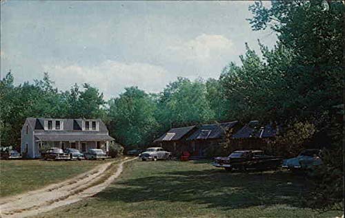 Cottage F and Chapel Row Bungalows at Geneva Point Camp Winnipesaukee, New Hampshire Original Vintage Postcard