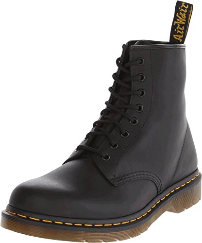 Dr. Martens, Bovver Boots Unisex Adulto, Nero, 44 EU