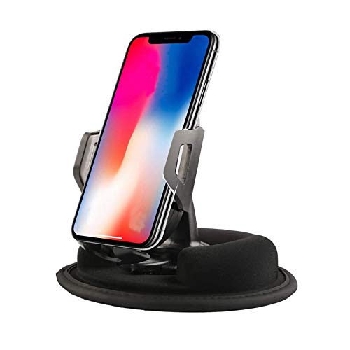 dosili Cell Phone Vehicle Mount,Dashboard Beanbag Friction Mount ,2 in 1 Dashboard Mount and Car Air Vent Holder ,for iPhone Android and Other Smartphones