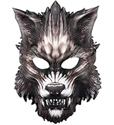 Halloween Wolf Masks Werewolf Masks EVA Wolf Costume Animal Mask Carnival Masquerade Costume Cosp...