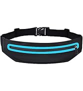 Running Belt Fanny Pack, Running Waist Pack for Women & Men USA Patented Hands-Free Reflective Ru...