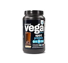 Vega Premium Sport Protein Mocha Protein Powder, Vegan, Non GMO, Gluten Free Plant Based Protein Powder Drink Mix, NSF Cert…