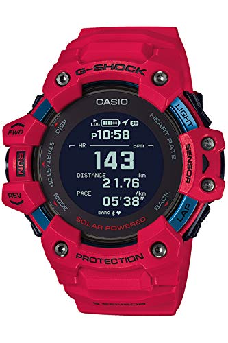 Casio Men's G-Shock Move, GPS + Heart Rate Running Watch, Quartz Solar...