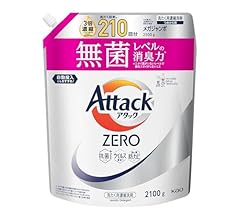 Attack Zero Attack Liquid Best Cleanness Ever Aseptic Level Odor Eliminator Refill 2100g