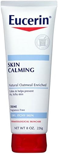 Eucerin Skin Calming, Fragrance Free Creme 8 oz