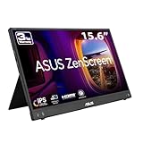 ASUS ZenScreen 16” (15.6 inch viewable) 1080P USB-C Portable Monitor (MB16AHV) - Full HD, IPS, Blue...