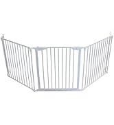 Cardinal Gates EX100 XpandaGate Expandable Baby Gate - Extra Wide Dog Gate - Adjustable Safety Ga...