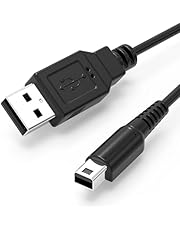 3DS Charger Charger Cable USB Power Cord 1.2m for New3DS New3DSLL 3DS 3DSLL i2DS DSi DSiLL 2DS More Durable