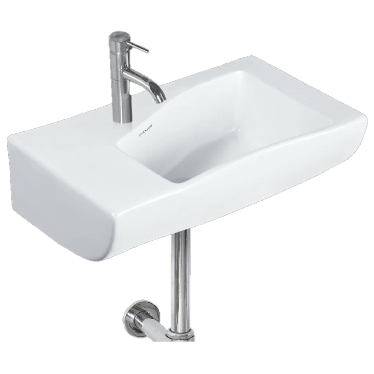 Belmonte Ceramic Wall Hung Liza Sink/Wash Basin for Bathroom ...