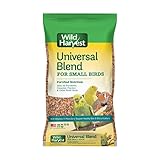 Wild Harvest Universal Blend for Small Birds, 10 lb Bag, Fortified Nutrition