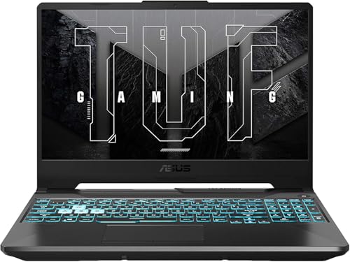 ASUS TUF A15 Gaming Laptop, 15.6” FHD 144Hz Display, AMD Ryzen 5 7535HS CPU, GeForce RTX 3050 Graphics, 32GB DDR5 Memory, 2TB SSD Storage, Wi-Fi 6 Connectivity, Windows 11 Home OS, Graphite Black