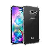 Plus Ultra Clear Slim Shockproof Soft Transparent Back Cover Case for LG G8x ThinQ