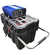 Scout Solar Generator: Portable Off-grid, Customizable and expandable up to 5000W output & 9.6kWh...