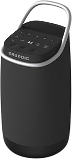 Grundig Bluetooth Speaker GBT Band 360, Music Box, 360° Sound, 12 Watt RMS, Up to 30 m Range, Up to 19 Hours Battery Life,...