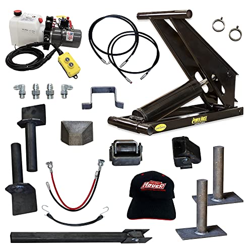 6 Ton (12,000 lb) Dump Trailer Hydraulic Scissor Hoist Standard Kit- Power Hoist 416