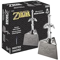  BePuzzled, Legend of Zelda Master Sword Hanayama Brain Teaser, Men'sa Rated Level 6, for Ages 12 and Up